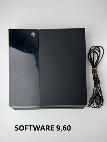 Console playstation fat - console,