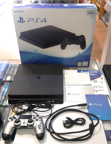 Console playstation slim - 4,