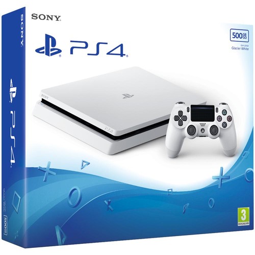 Console play station - console, glacier