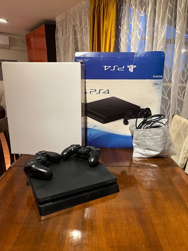 Sony playstation slim 500gb - 4,